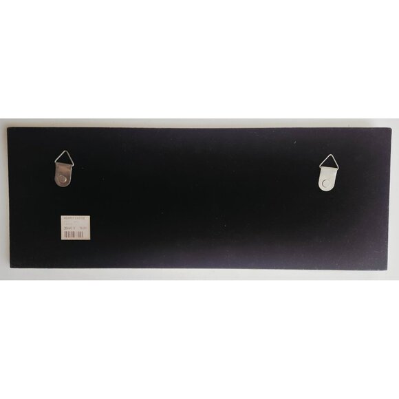 Poppy Wall Art Tile Hand Painted Ceramic 15.75” X 6” Raised - Picture 8 of 8